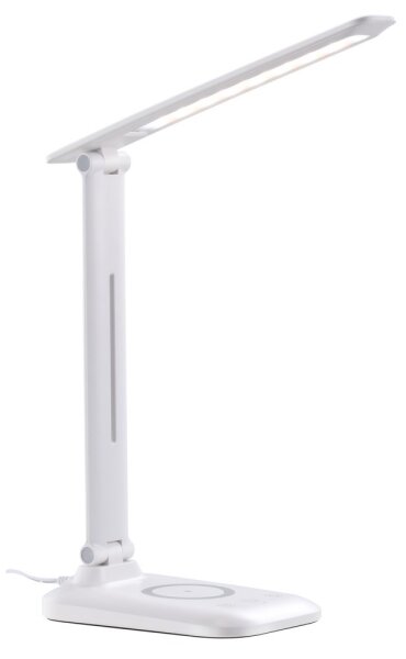 Immax 09107L - LED stmievateľná stolná lampa s bezdrôtovým nabíjaním QI LUMI LED/7W/230V biela