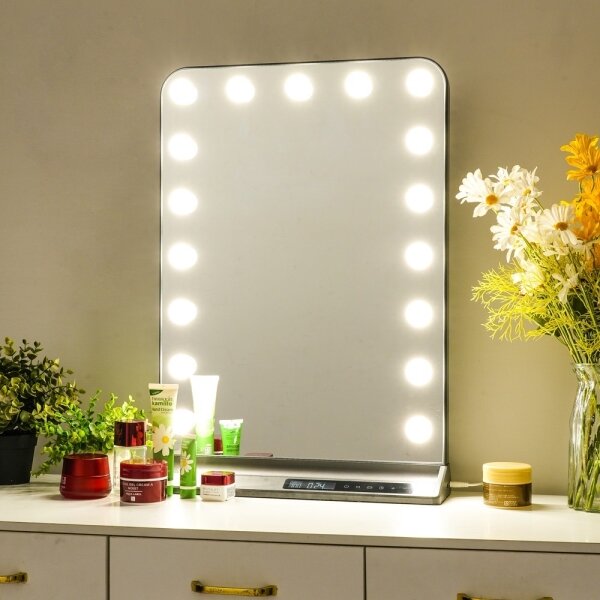 Immax 09101L - LED stmievateľné zrkadlo na líčenie HOLLYWOOD 18W/230V 3000/4200/6000K