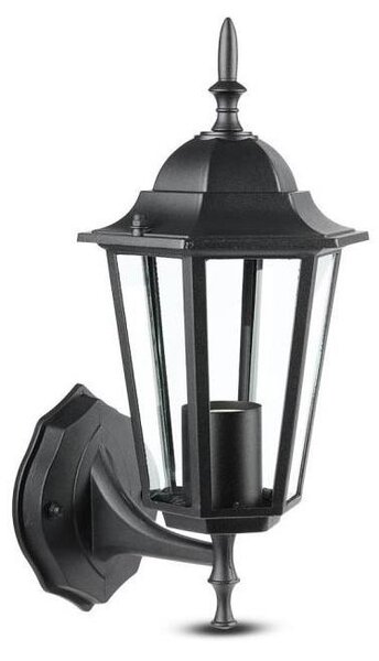Vonkajšia nástenná lampa 1xE27/40W/230V IP44 čierna