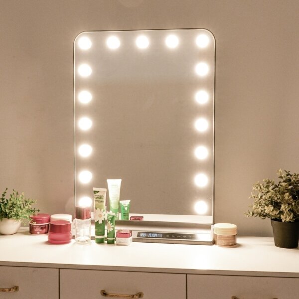 Immax 09101L - LED stmievateľné zrkadlo na líčenie HOLLYWOOD 18W/230V 3000/4200/6000K