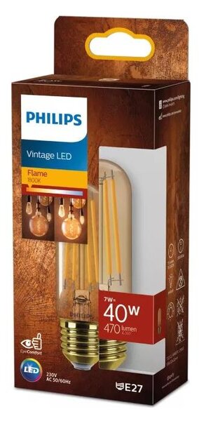 LED žiarovka VINTAGE Philips T32 E27/7W/230V 1800K
