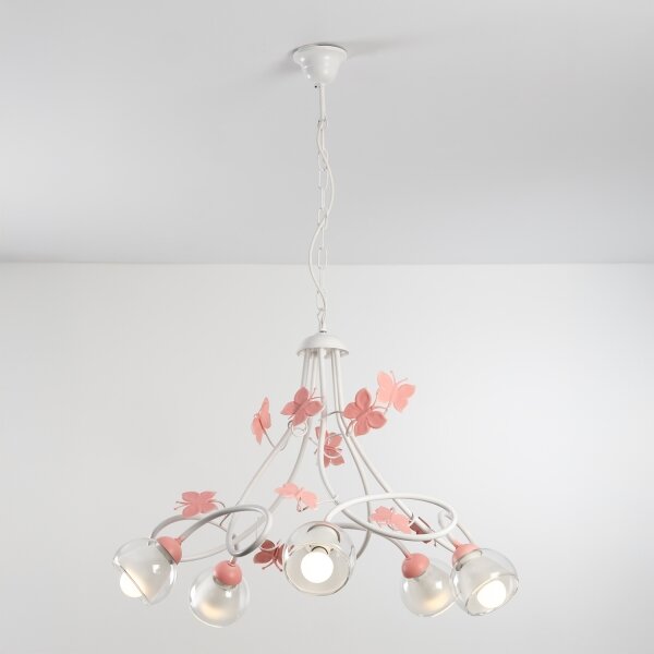ONLI - Detský luster BUTTERFLY 5xE14/6W/230V