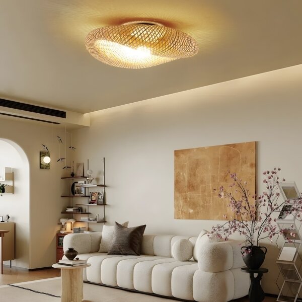 Immax 08299L - Stropné svietidlo BOHO HILO 1xE27/40W/230V pr. 80 cm