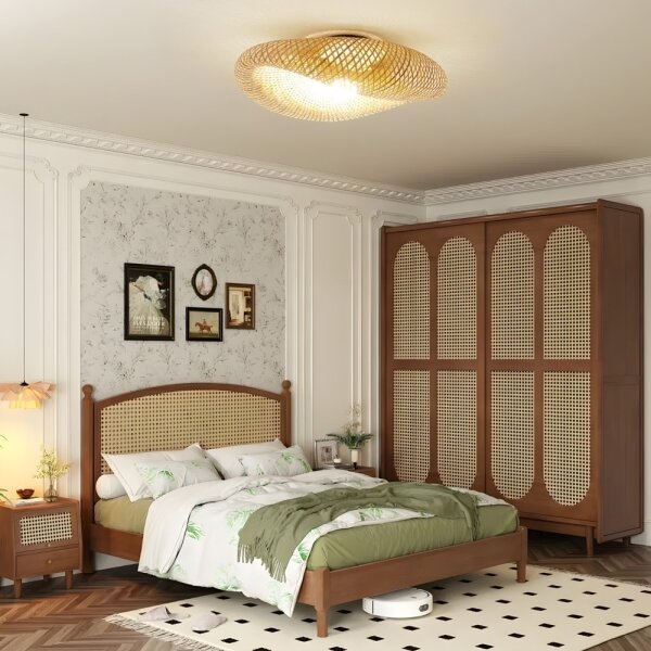 Immax 08299L - Stropné svietidlo BOHO HILO 1xE27/40W/230V pr. 80 cm