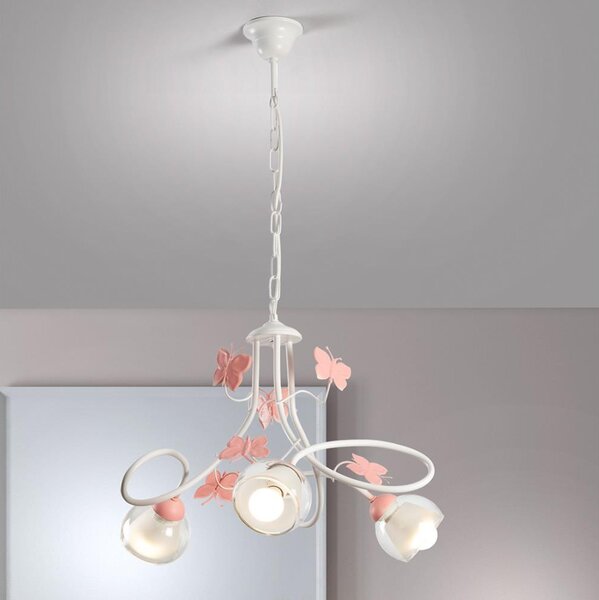 ONLI - Detský luster BUTTERFLY 3xE14/6W/230V
