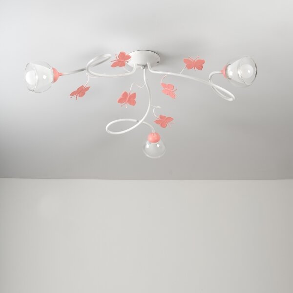 ONLI - Detský prisadený luster BUTTERFLY 3xE14/6W/230V