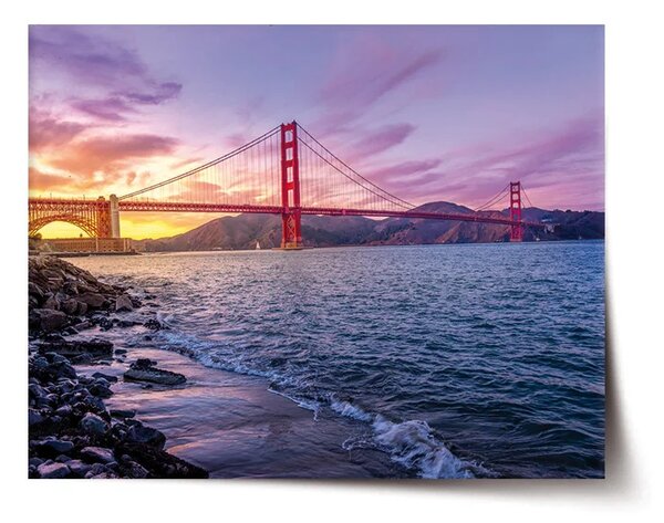 Sablio Plagát Golden Gate 5 - 60x40 cm