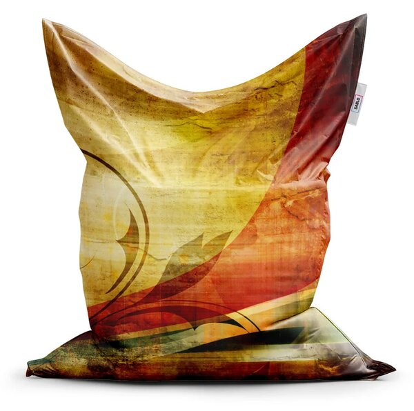 Sablio Sedací vak Retro motív - 150x100 cm