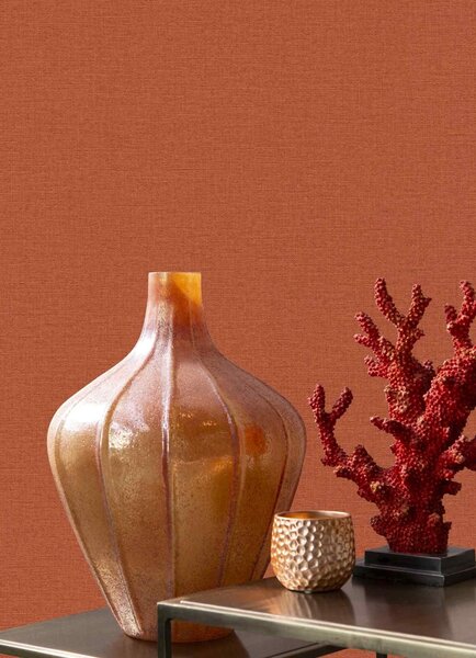 RASCH | Vliesová tapeta na stenu Country Charme 449051 | 0,53 x 10,05 m | červená
