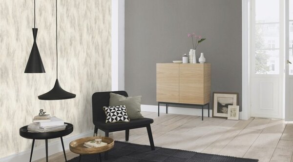 RASCH | Vliesová tapeta na stenu Country Charme 448627 | 0,53 x 10,05 m | šedá