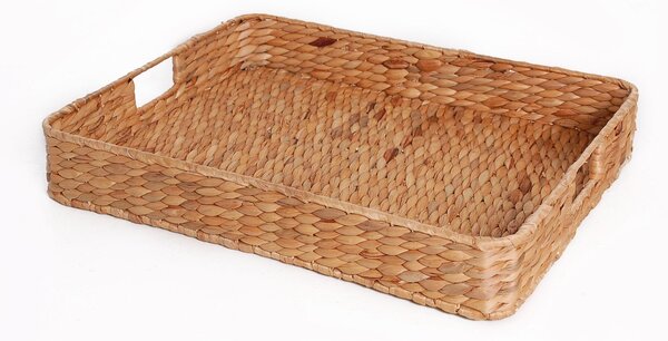 Podnos TIM, šírka 50 cm, vodný hyacint, natur