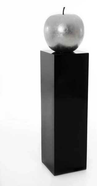 Podstavec PODEST, sklolaminát, výška 100 cm, čierny lesk