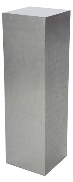 Podstavec PODEST, sklolaminát, výška 100 cm, strieborný lesk