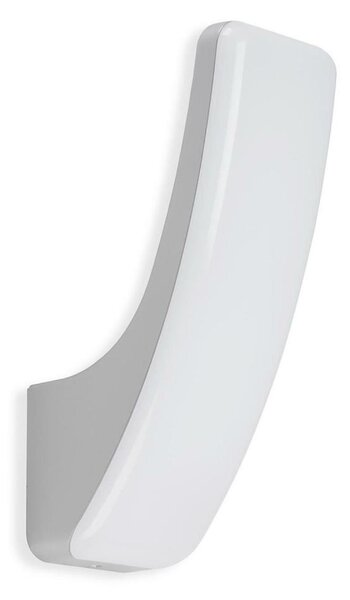 Telefunken 311604TF - LED Vonkajšie nástenné svietidlo LED/15W/230V IP44 strieborná