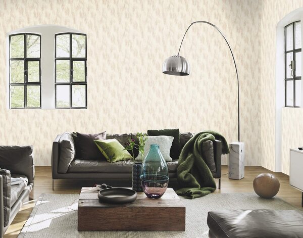 RASCH | Vliesová tapeta na stenu Country Charme 486247 | 0,53 x 10,05 m | hnedá, bežová