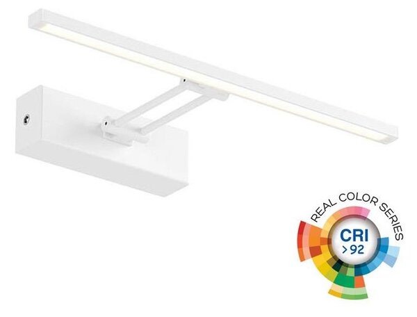 Redo 01-3460 - LED Obrazové svietidlo LINEAR LED/8W/230V 35 cm CRI 92 biela