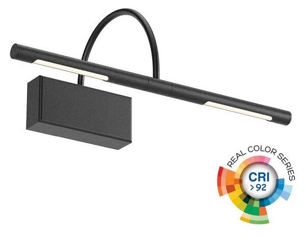 Redo 01-3465 - LED Obrazové svietidlo KENDO LED/6W/230V 34,4 cm CRI 92 čierna
