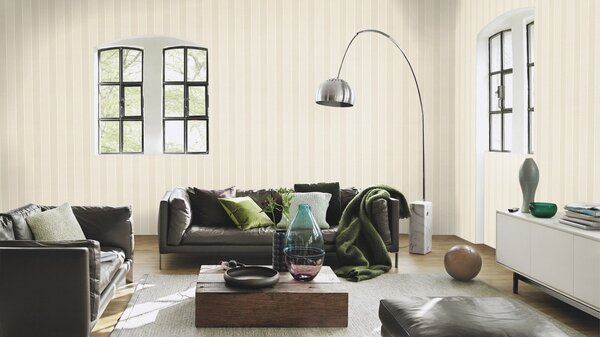 RASCH | Vliesová tapeta na stenu Country Charme 463910 | 0,53 x 10,05 m | krémová, béžová