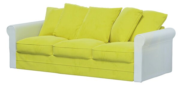 Poťah 3-miestnej sekcie Grönlid, nerozkladá farba produktu zelená látka lesklá, zamatová