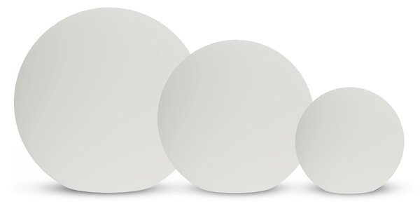 Exteriérové svietidlo Globo + LED žiarovka E27 RGB 10w + diaľkové ovládanie, (fi 30cm)