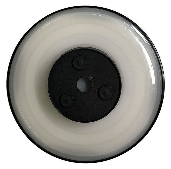 Exteriérové nástenné LED svietidlo Disk, 1x LED 18w, CCT, čierna