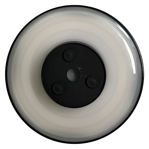 Exteriérové nástenné LED svietidlo Disk, 1x LED 15w, CCT, čierna