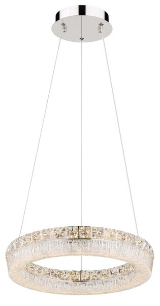 Globo 67387-24 LED závesné stropné svietidlo LAUREL | 24W integrovaný LED zdroj | 2200lm | 2700-6000K