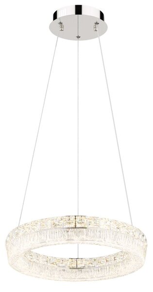 Globo 67387-24 LED závesné stropné svietidlo LAUREL | 24W integrovaný LED zdroj | 2200lm | 2700-6000K