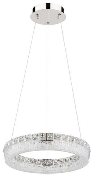 Globo 67387-24 LED závesné stropné svietidlo LAUREL | 24W integrovaný LED zdroj | 2200lm | 2700-6000K