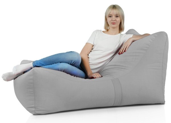 Plyšová leňoška svetlosivá