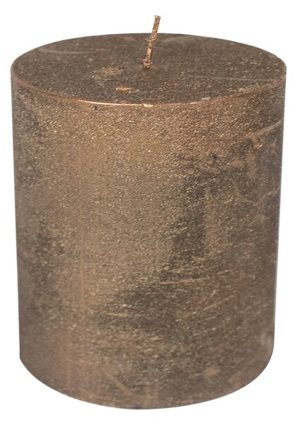 Medená nevonná sviečka XL valec - Ø 10 * 15cm