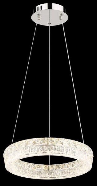 Globo 67387-24 LED závesné stropné svietidlo LAUREL | 24W integrovaný LED zdroj | 2200lm | 2700-6000K