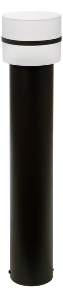 Exteriérové svietidlo Mia, 1x plastové/čierne kovové tienidlo, (50 cm)