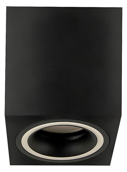 Rabalux 71163 - Bodové svietidlo KOBALD 1xGU10/25W/230V hranatý čierna