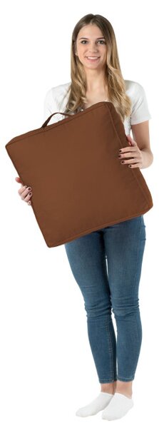 Vankúš na sedenie hnedý OUTDOOR