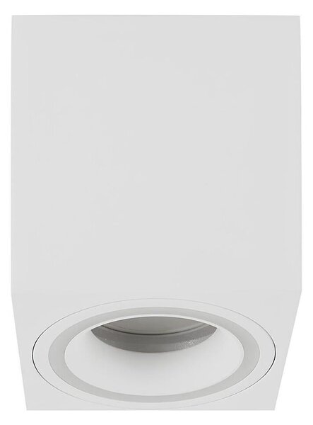 Rabalux 71165 - Bodové svietidlo KOBALD 1xGU10/25W/230V hranatý biela