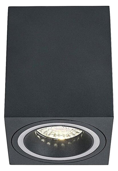 Rabalux 71164 - Bodové svietidlo KOBALD 1xGU10/25W/230V hranatý antracit
