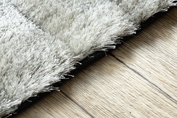 Dywany Łuszczów , Kusový koberec Flim 007-B6 Stripes grey, 80x150, šedá, obývacia izba