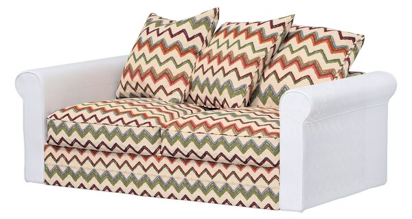 Poťah 2-miestnej sekcie Grönlid farba produktu viacfarebná látka zapletaná, vzorované
