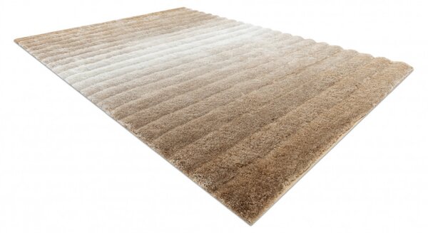 Dywany Łuszczów , Kusový koberec Flim 007-B2 Stripes beige, 120x160, béžová, obývacia izba