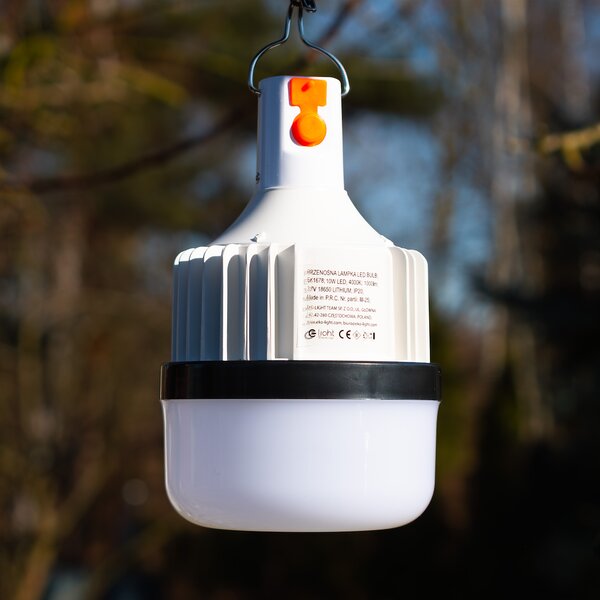 Závesný LED lampáš Bulb, 1x LED 10w