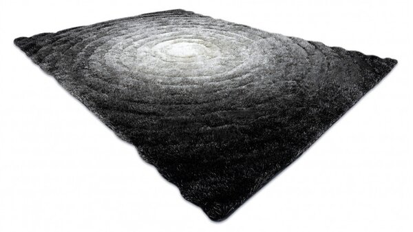 Dywany Łuszczów , Kusový koberec Flim 008-B2 Circles grey, 80x150, šedá, obývacia izba