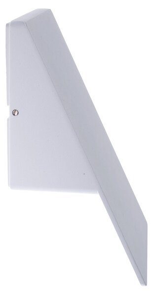Exteriérové nástenné LED svietidlo Plain, 1x LED 10w, biele