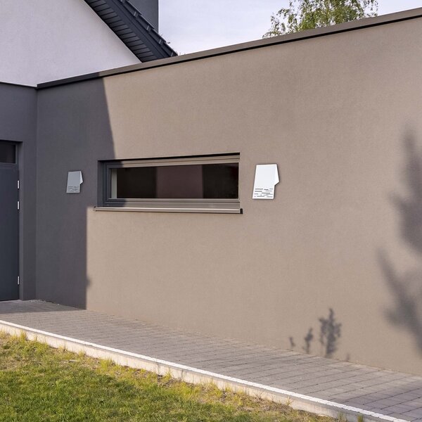 Exteriérové nástenné LED svietidlo Line, 1x LED 10w, biele