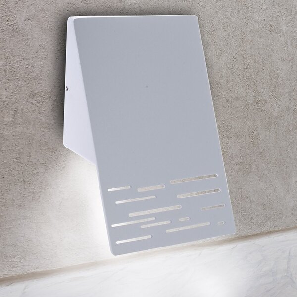 Exteriérové nástenné LED svietidlo Line, 1x LED 10w, biele