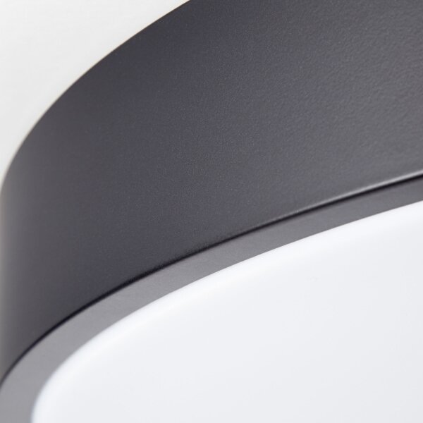 Brilliant - stmievateľné LED stropné svietidlo SLIMLINE LED/60W/230V pr. 49 cm čierne + DO