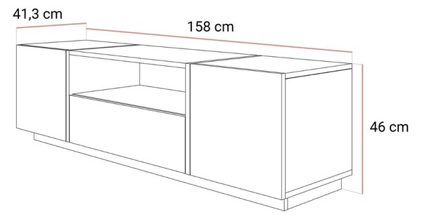 OBÝVACIA STENA / ZOSTAVA SANTINO KAŠMÍR VYSOKÝ LESK