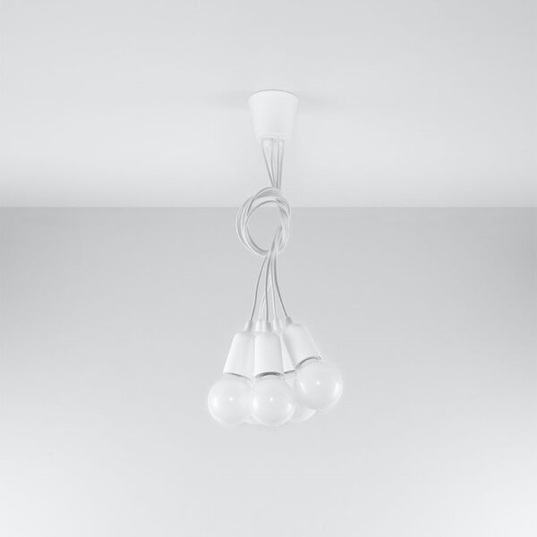 Luster na lanku DIEGO 5xE27/60W/230V