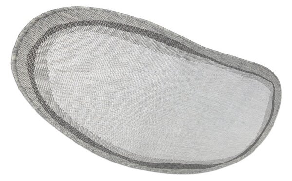 Koberec ORGANIC 2125 / krémový / sivý / naturálny