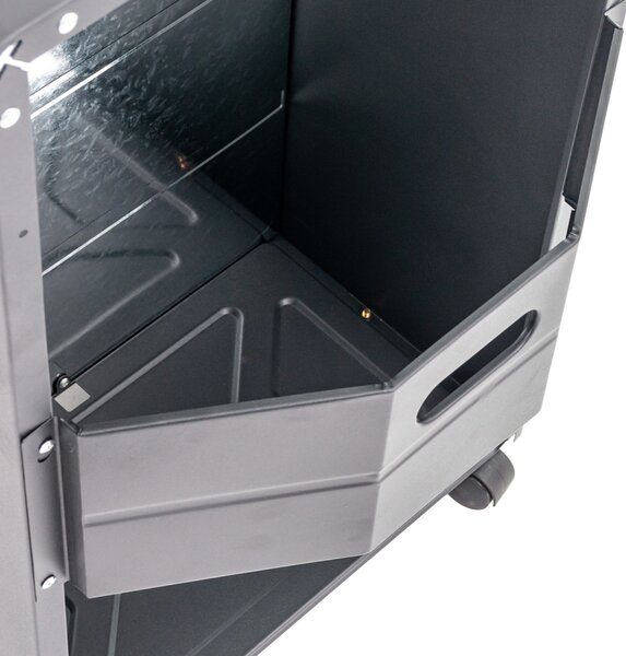 Izbový plynový ohrievač NB-G180B 4200 W - tmavosivá
